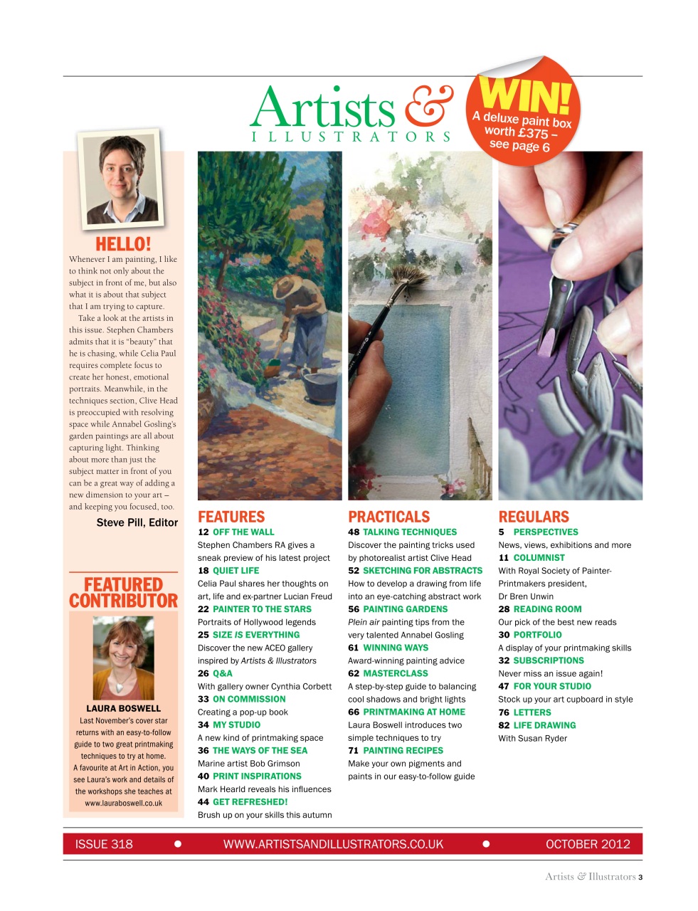 Artists & Illustrators Preview Pages