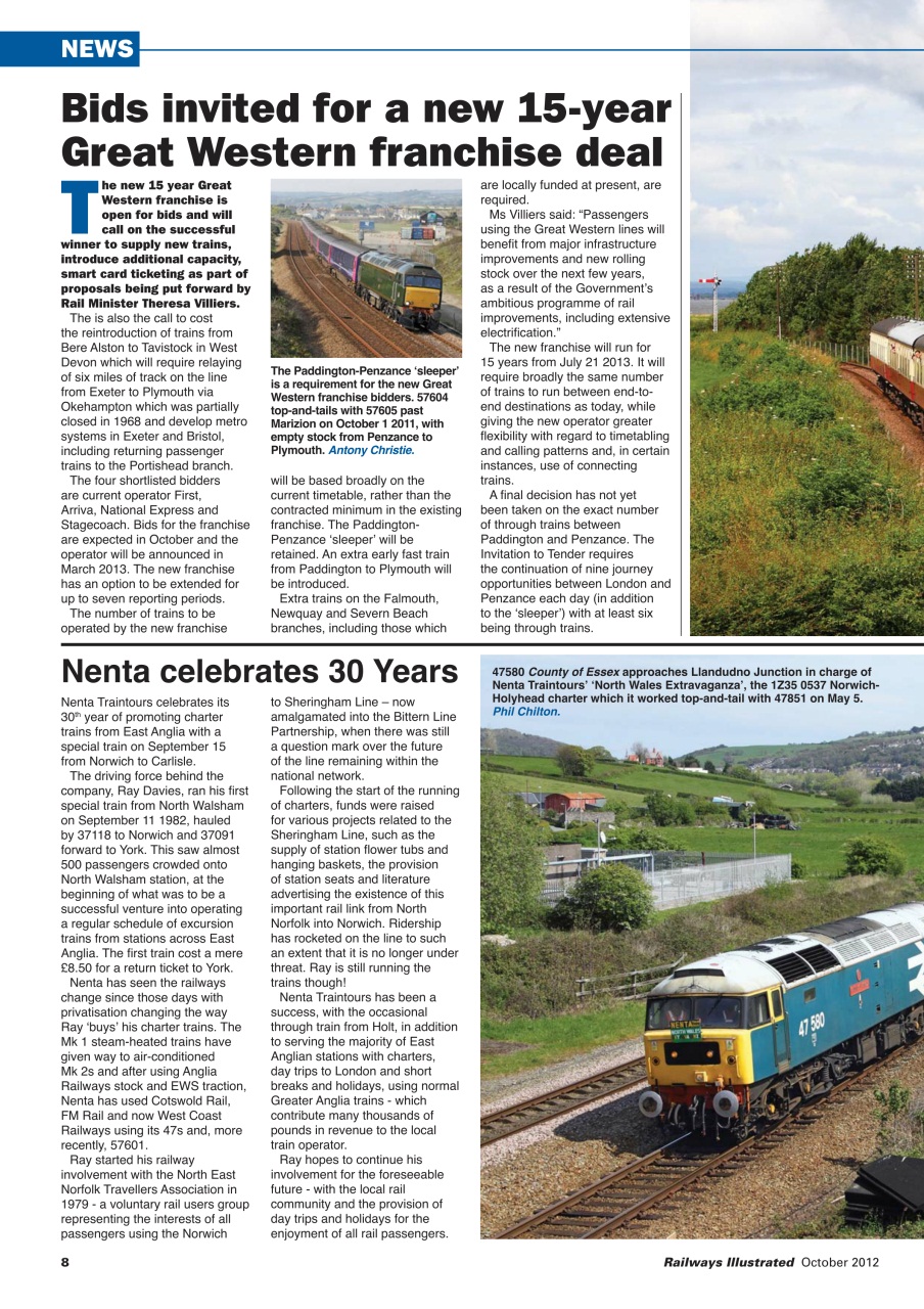Railways Illustrated Preview Pages