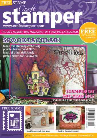 Craft Stamper issue Craft Stamper - October 2012