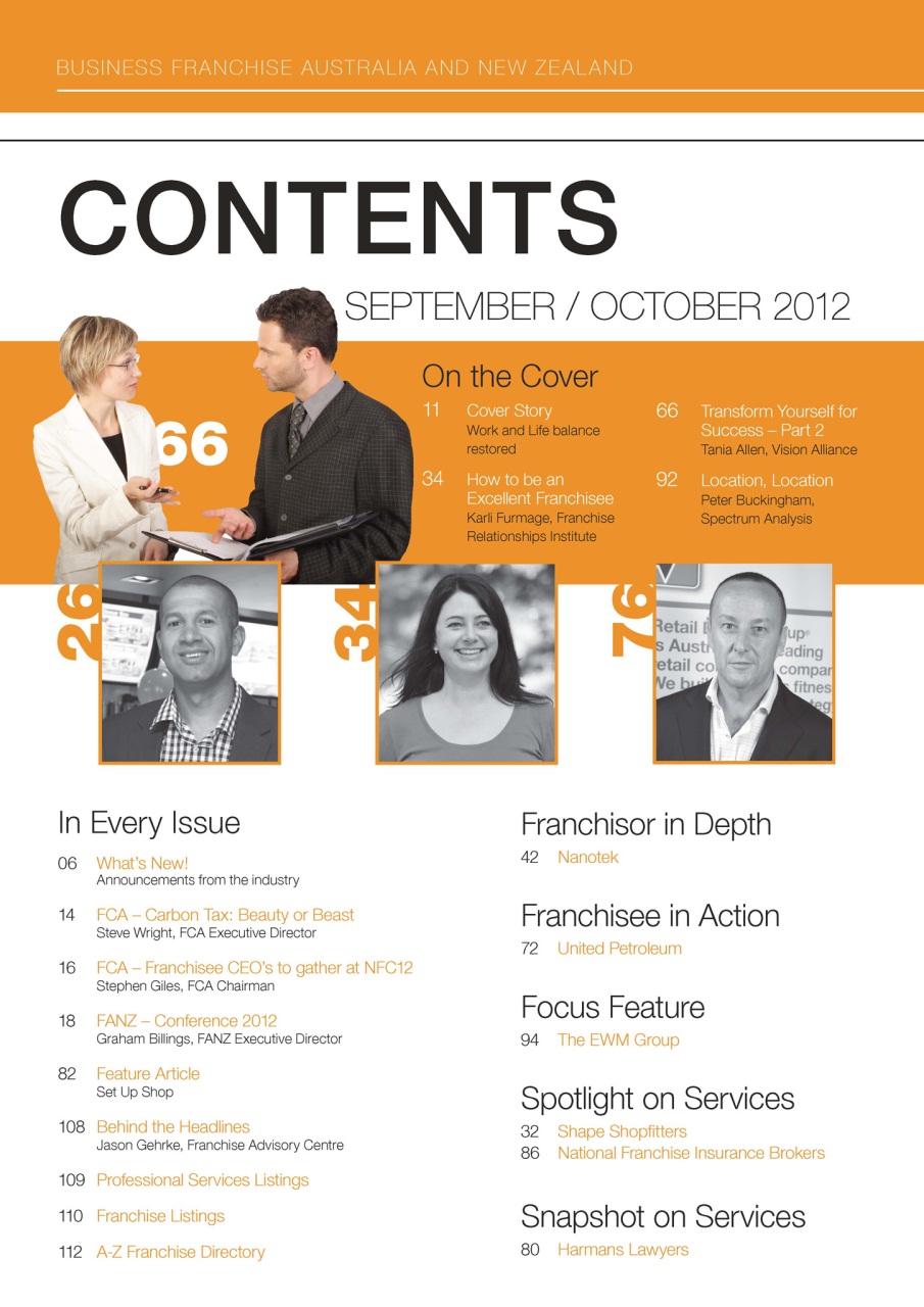 Business Franchise Australia&NZ Preview Pages