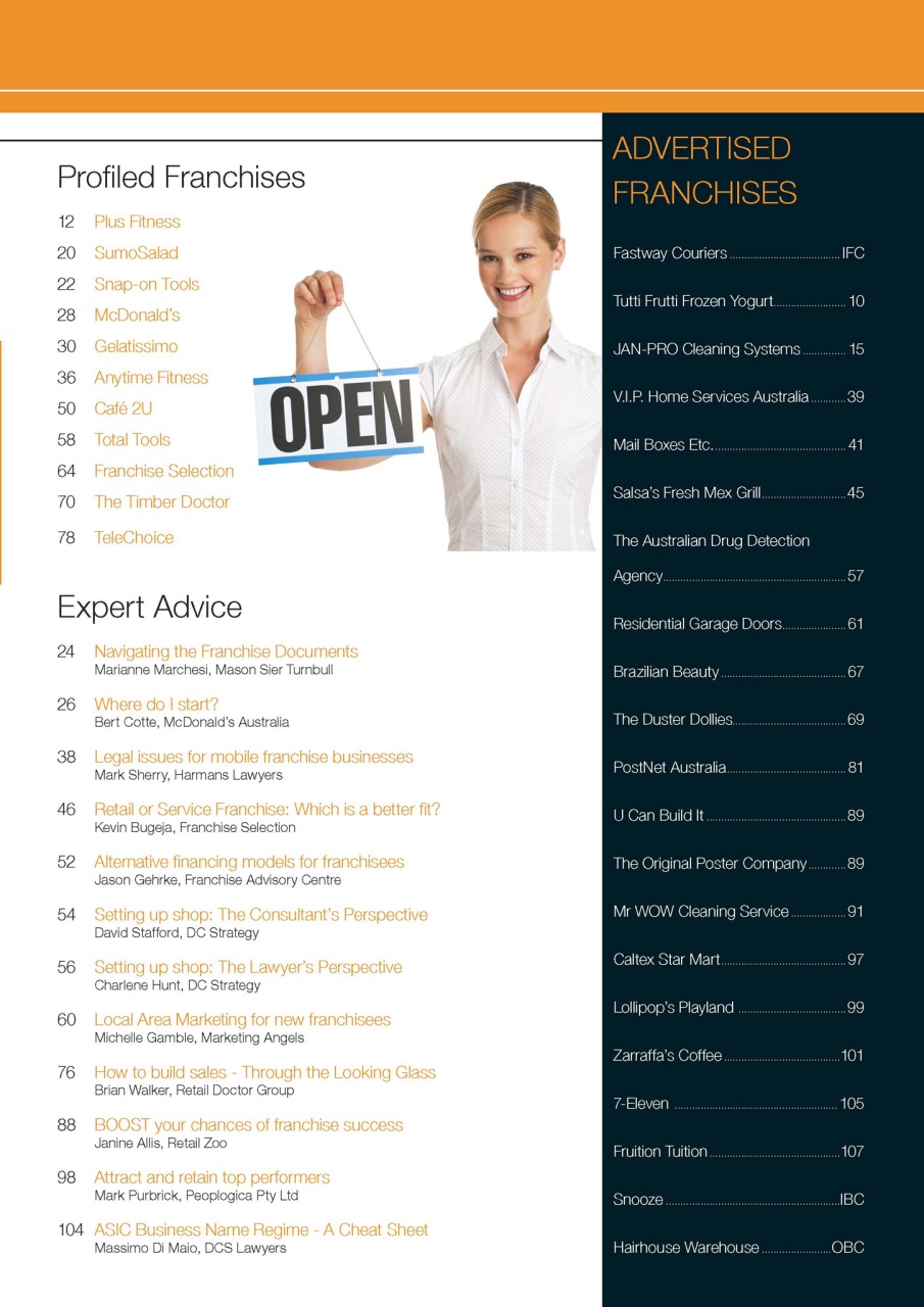 Business Franchise Australia&NZ Preview Pages