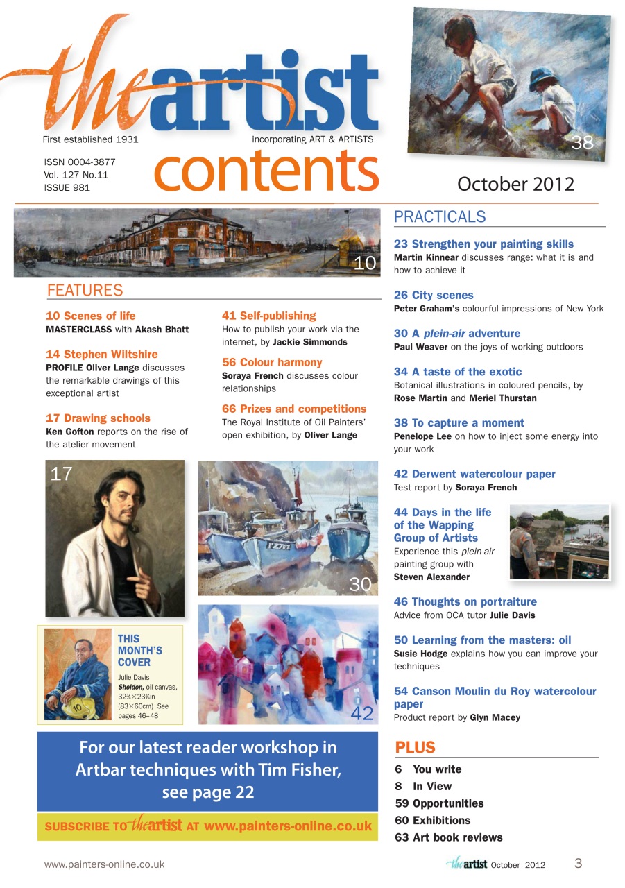 The Artist Preview Pages