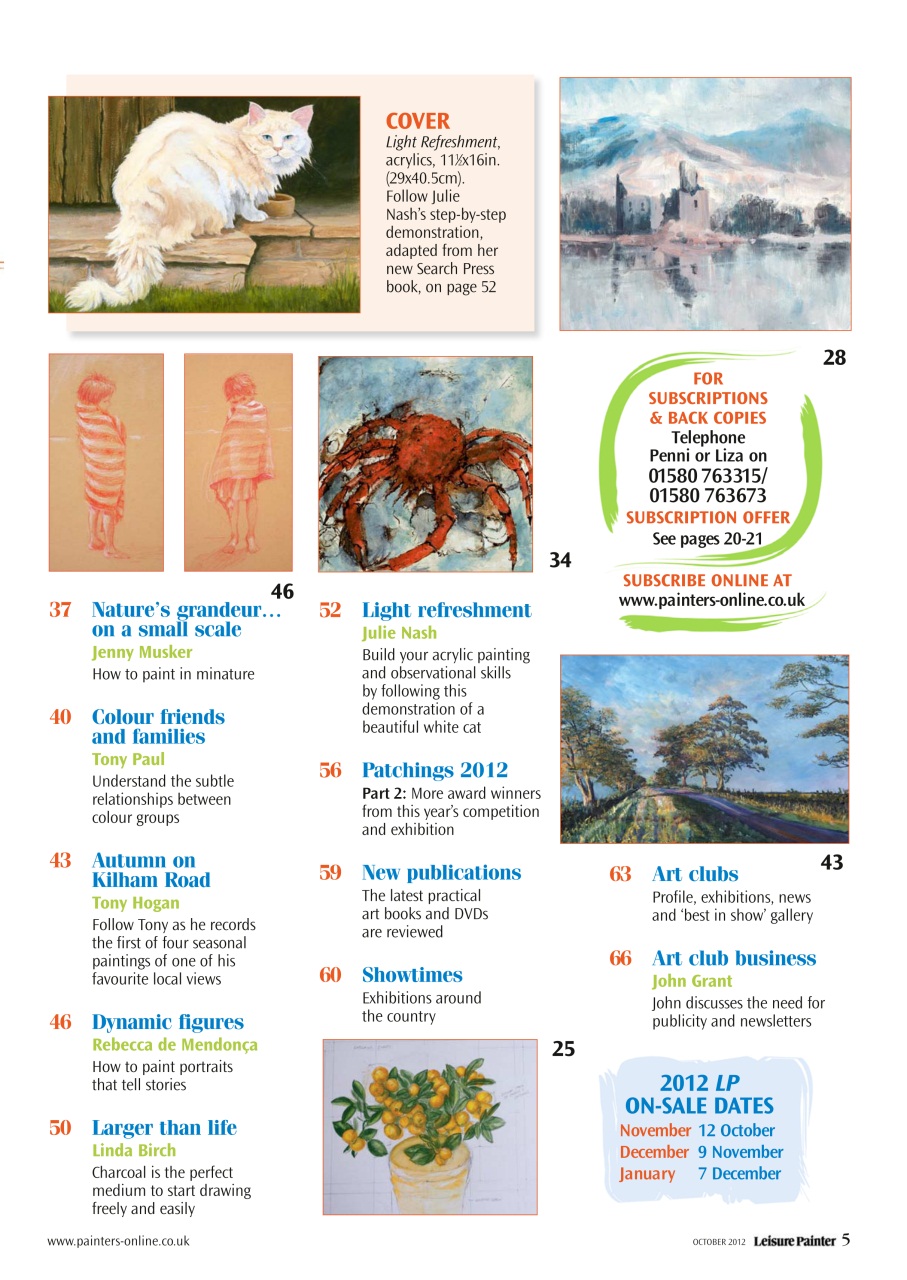 Leisure Painter & The Artist Preview Pages