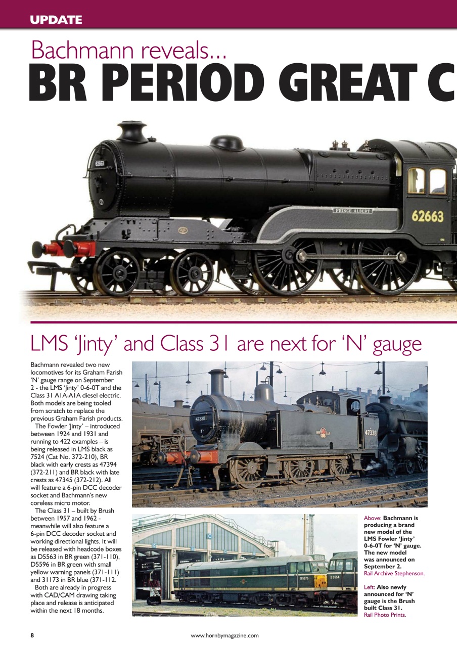 Hornby Magazine Preview Pages