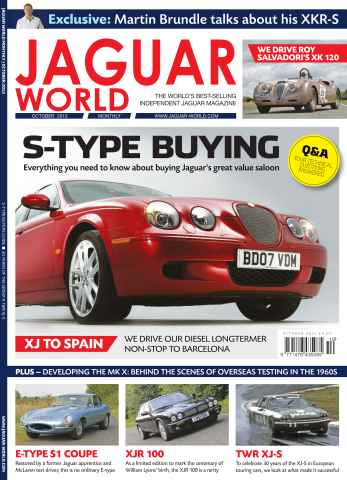 Jaguar World issue Buying an S-type Oct 2012