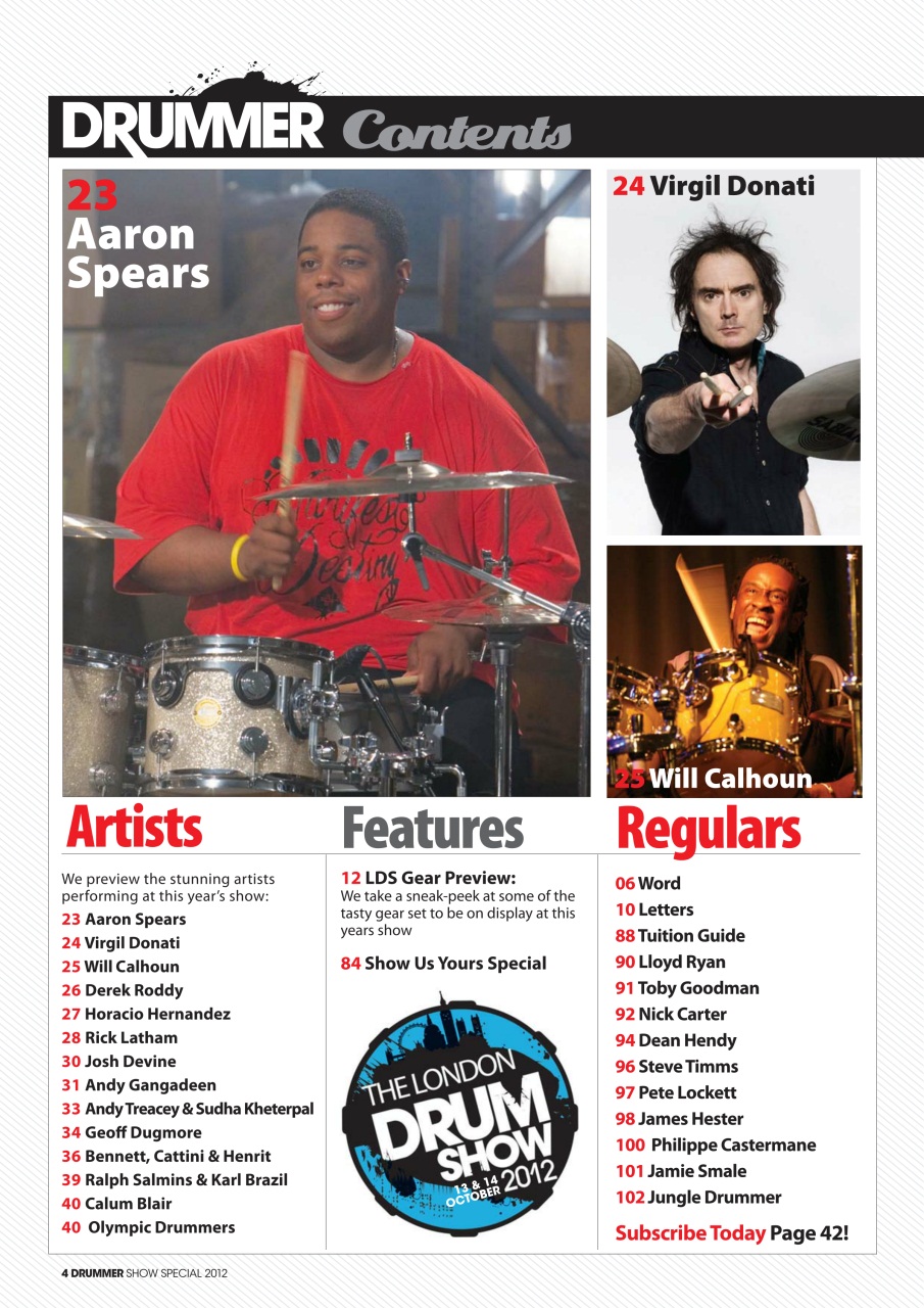 iDrum magazine: Never miss a beat Preview Pages