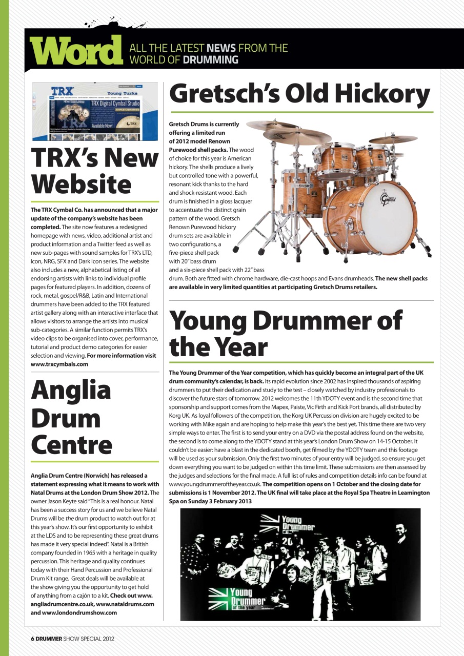 iDrum magazine: Never miss a beat Preview Pages