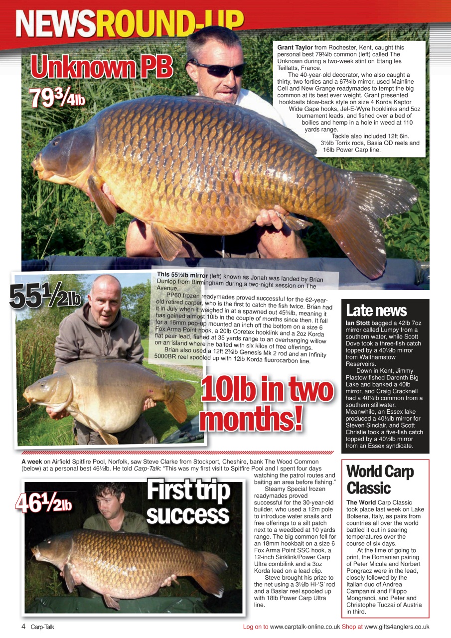 Carp-Talk Preview Pages