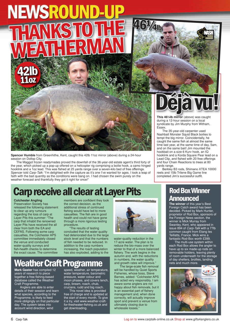 Carp-Talk Preview Pages