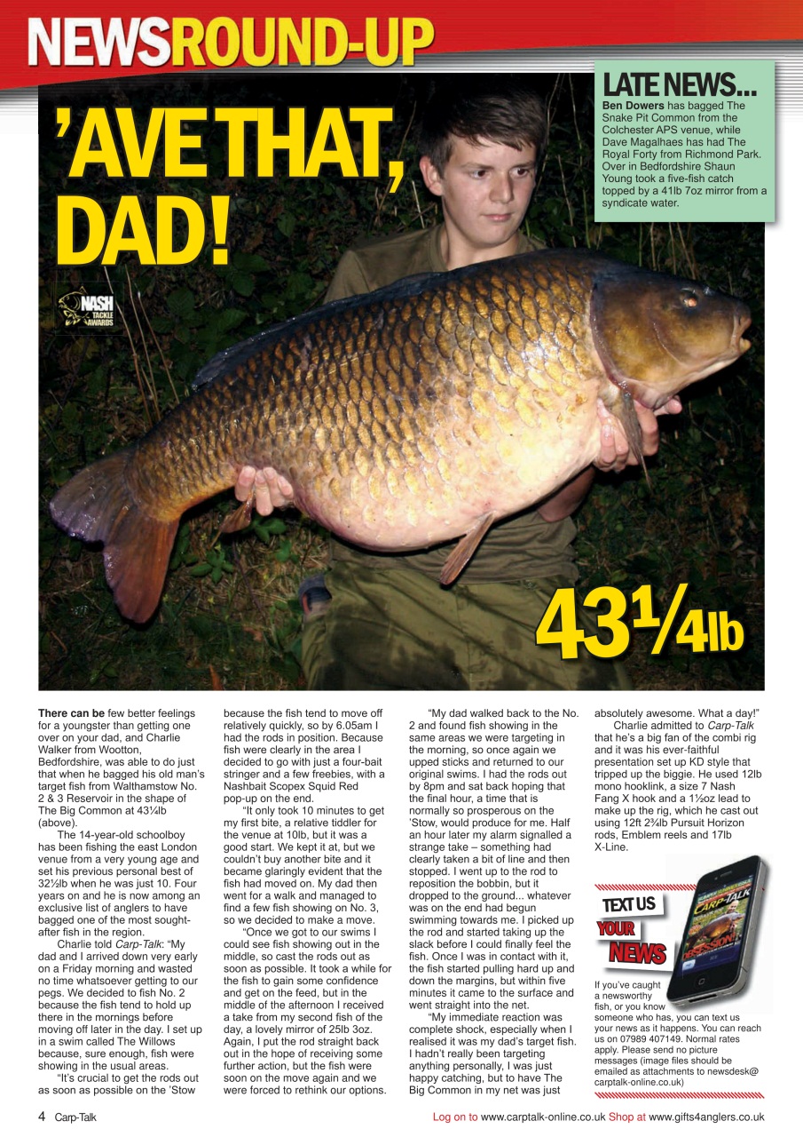 Carp-Talk Preview Pages