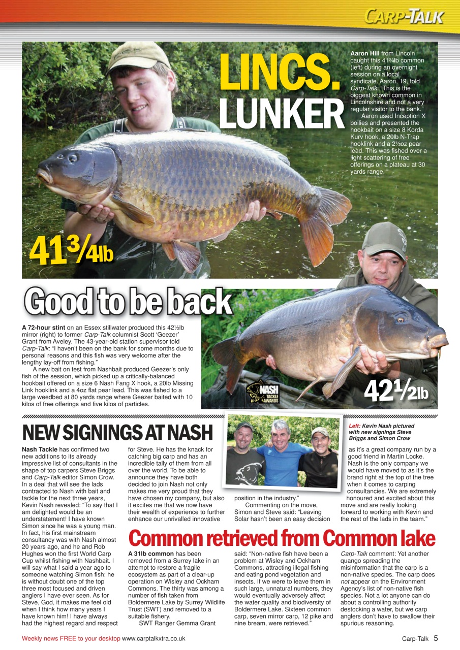 Carp-Talk Preview Pages