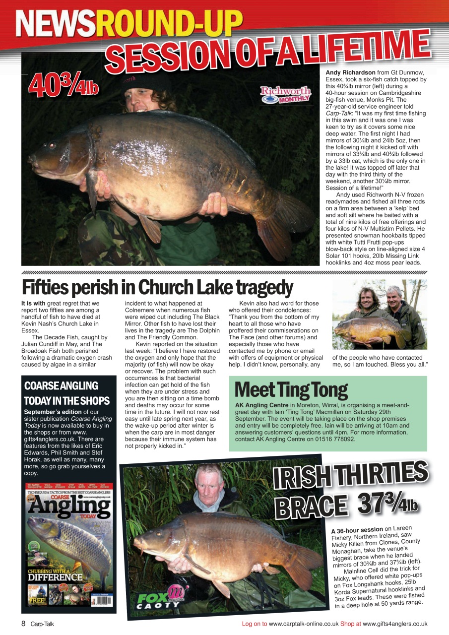 Carp-Talk Preview Pages