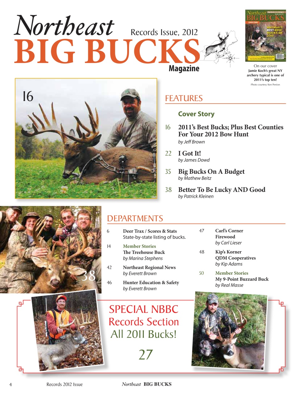 Northeast Big Bucks Preview Pages