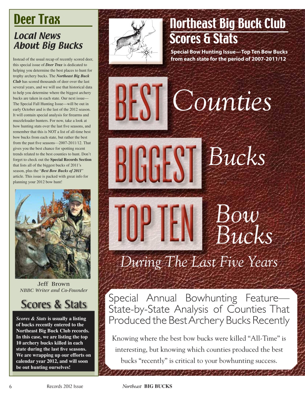 Northeast Big Bucks Preview Pages