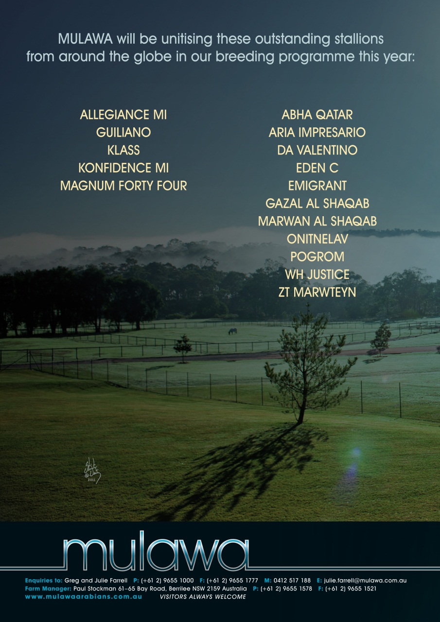 Australian Arabian Horse News Preview Pages