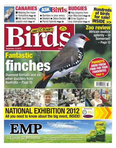 Cage & Aviary Birds issue Cage & Aviary 12 September 2012