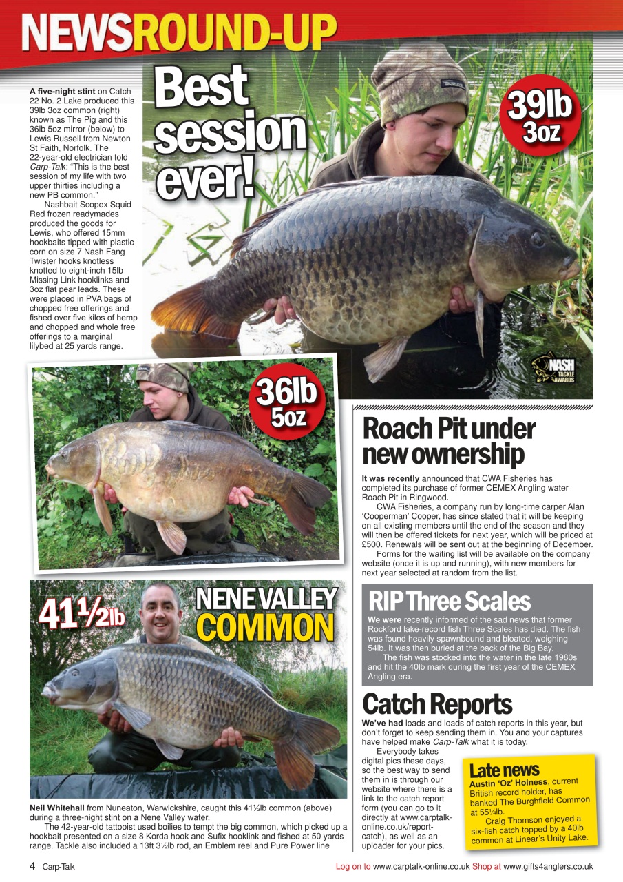 Carp-Talk Preview Pages
