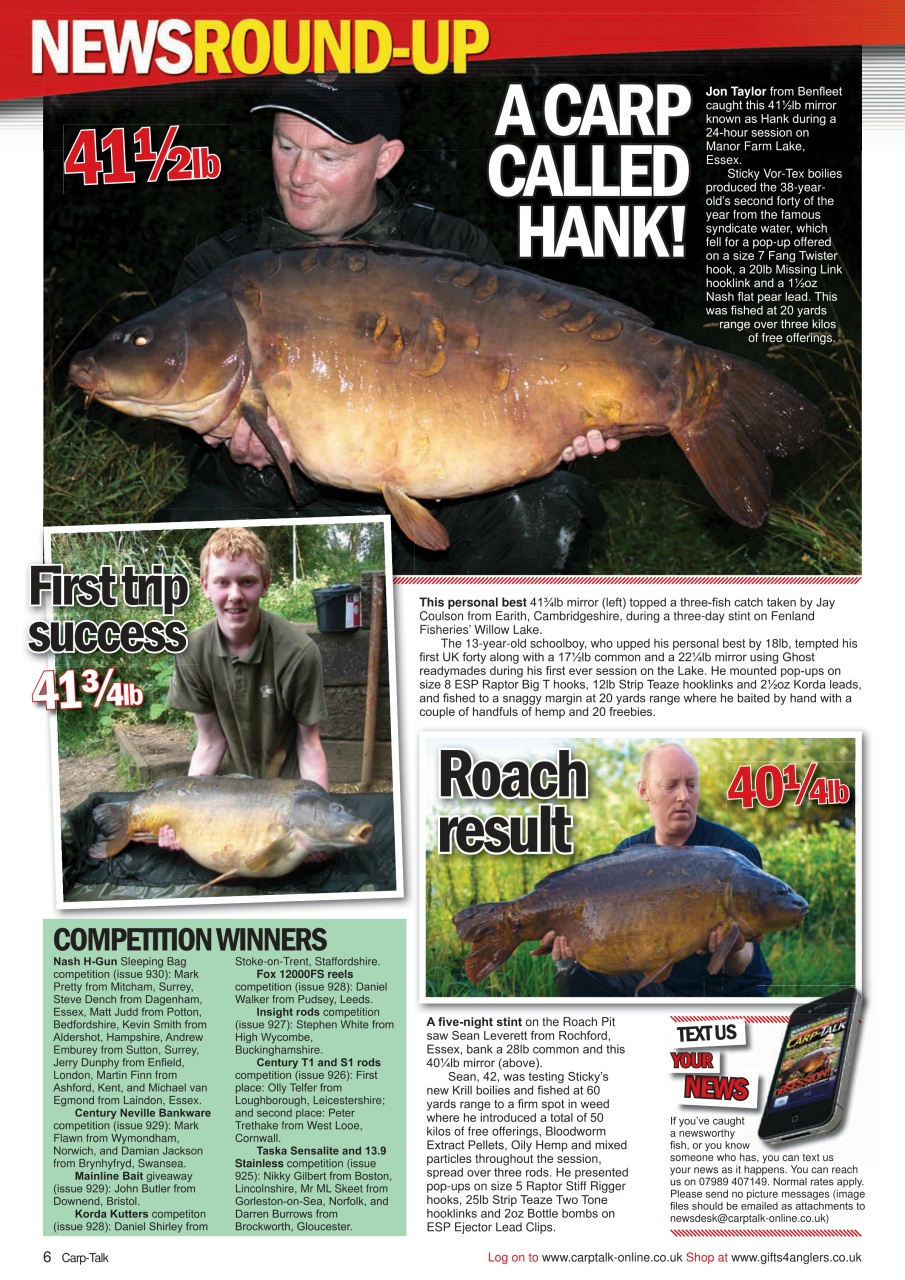 Carp-Talk Preview Pages