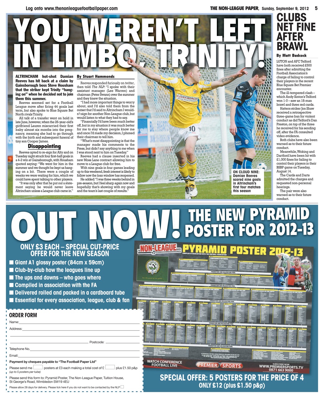 The Non-League Football Paper Preview Pages