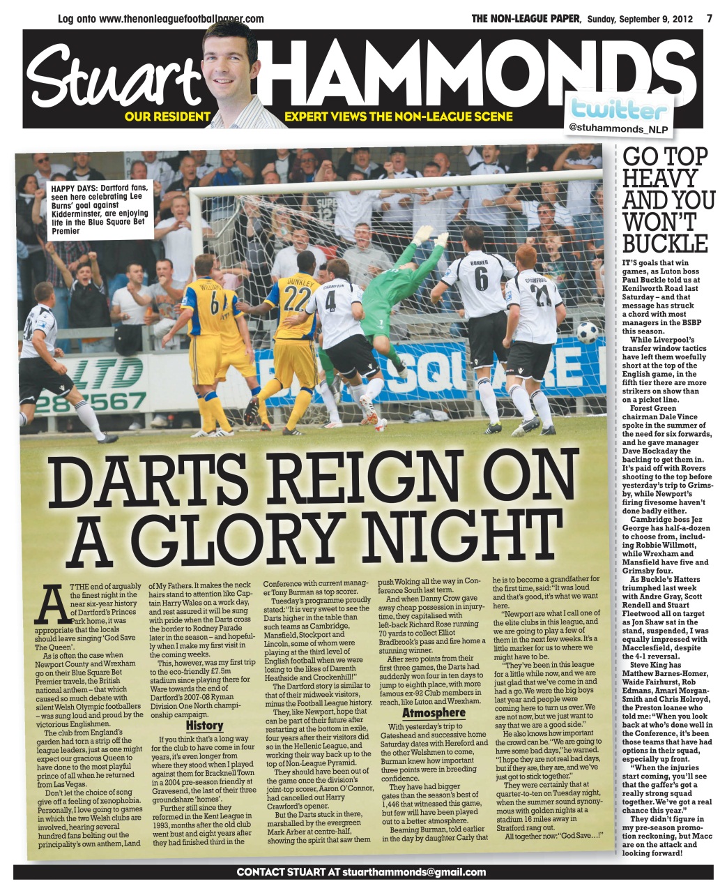The Non-League Football Paper Preview Pages