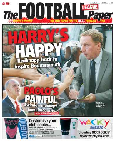 The Football League Paper issue 9th September 2012