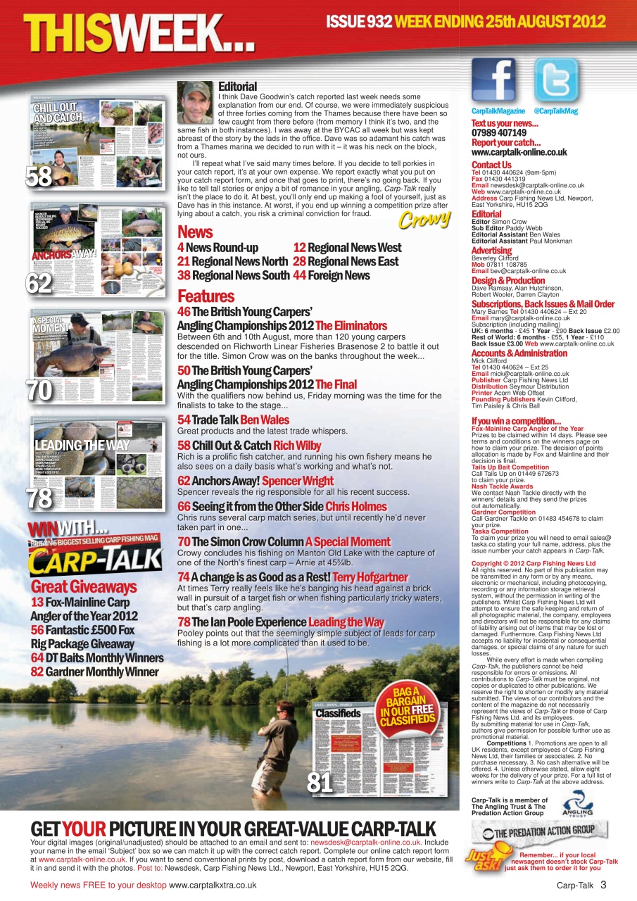 Carp-Talk Preview Pages