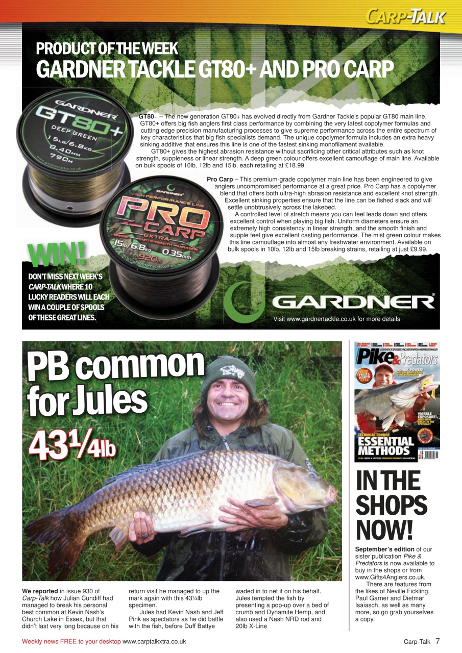 Carp-Talk Preview Pages