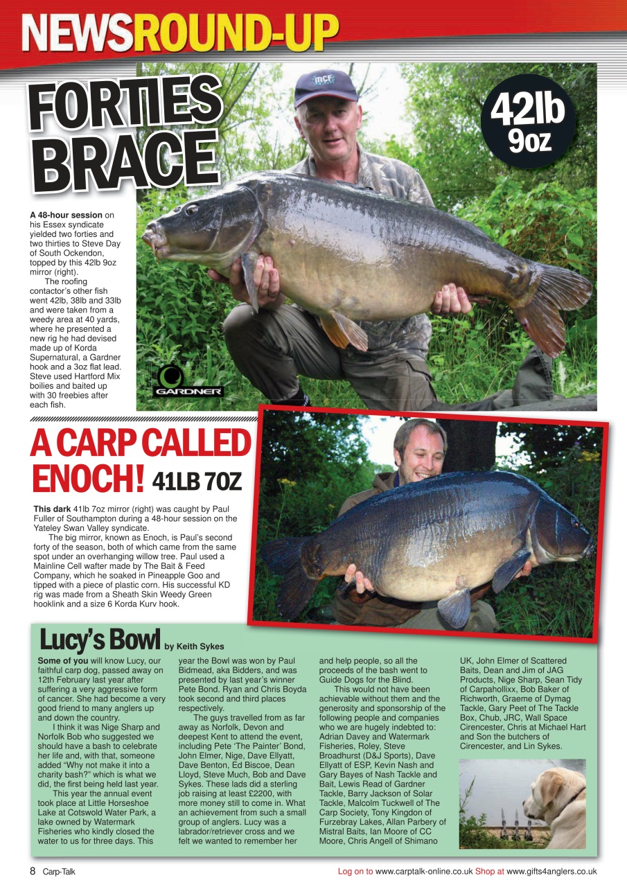 Carp-Talk Preview Pages