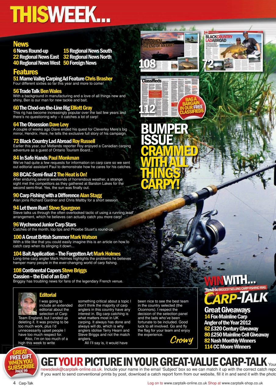 Carp-Talk Preview Pages