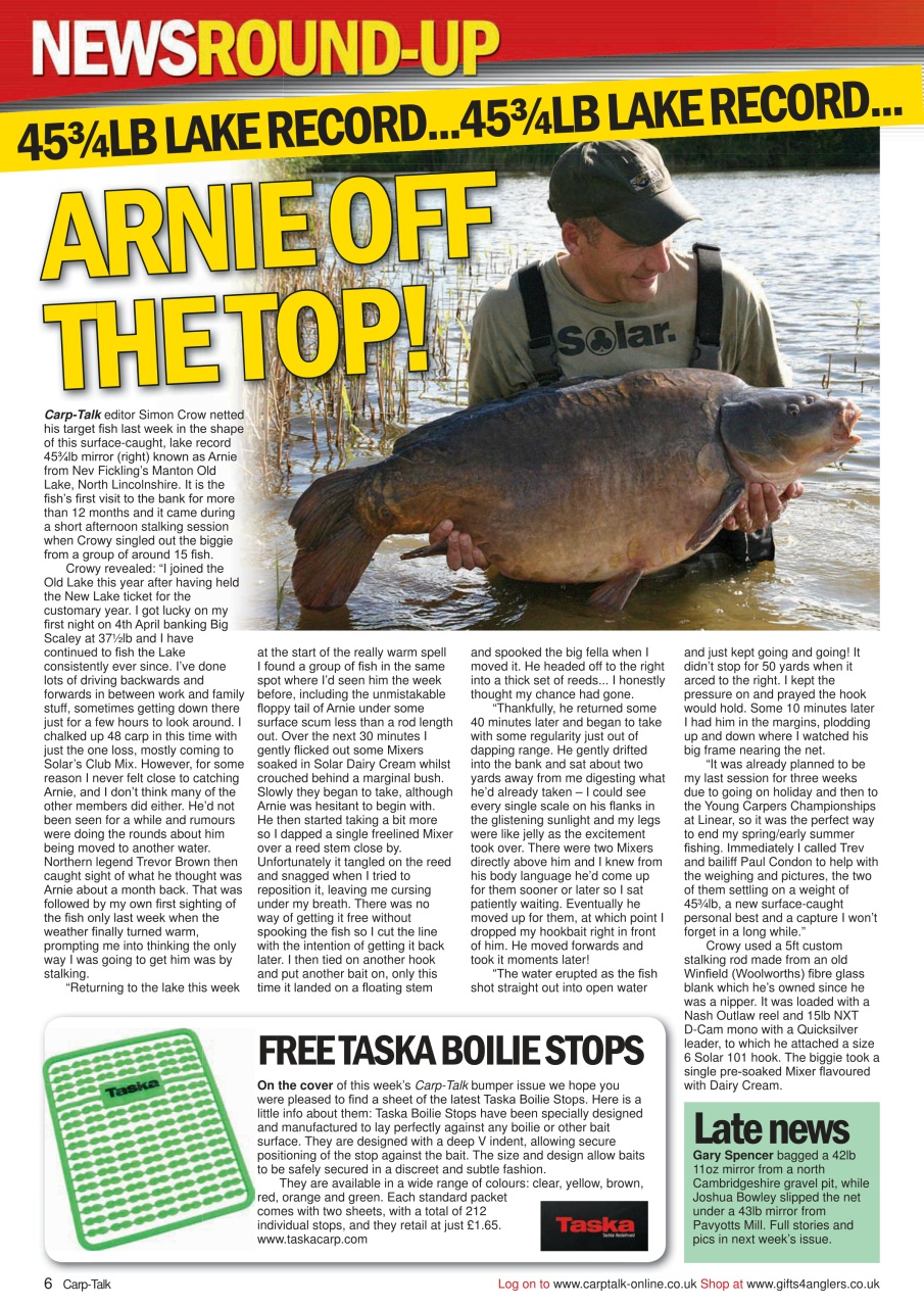 Carp-Talk Preview Pages