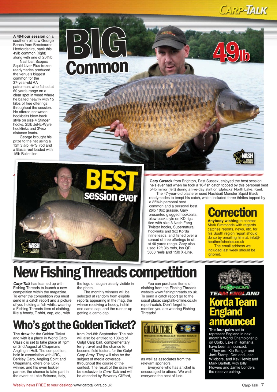 Carp-Talk Preview Pages
