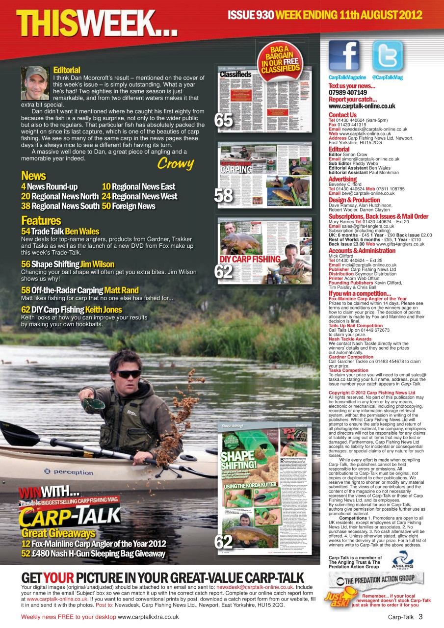 Carp-Talk Preview Pages