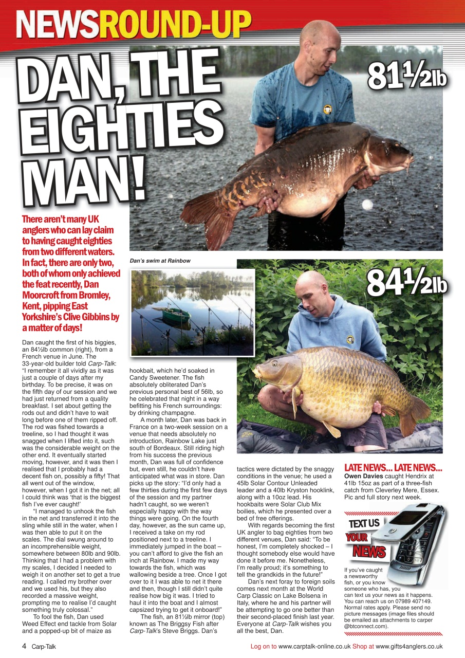 Carp-Talk Preview Pages