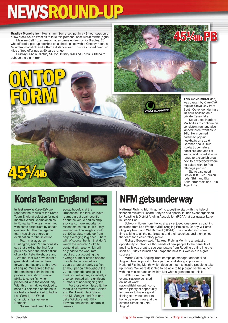 Carp-Talk Preview Pages