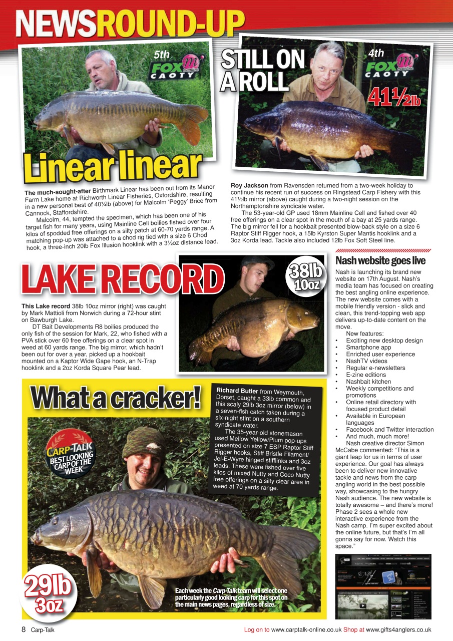 Carp-Talk Preview Pages