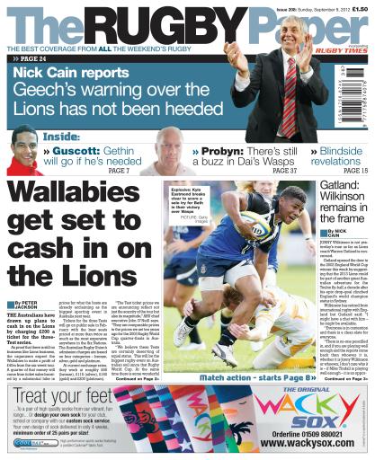 The Rugby Paper issue 