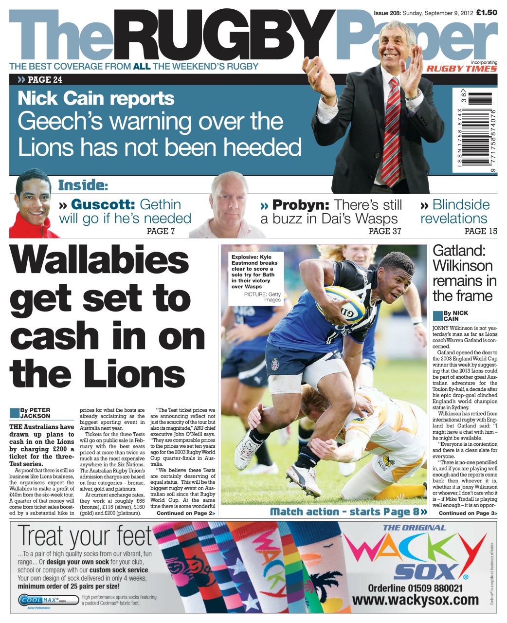 The Rugby Paper Preview Pages