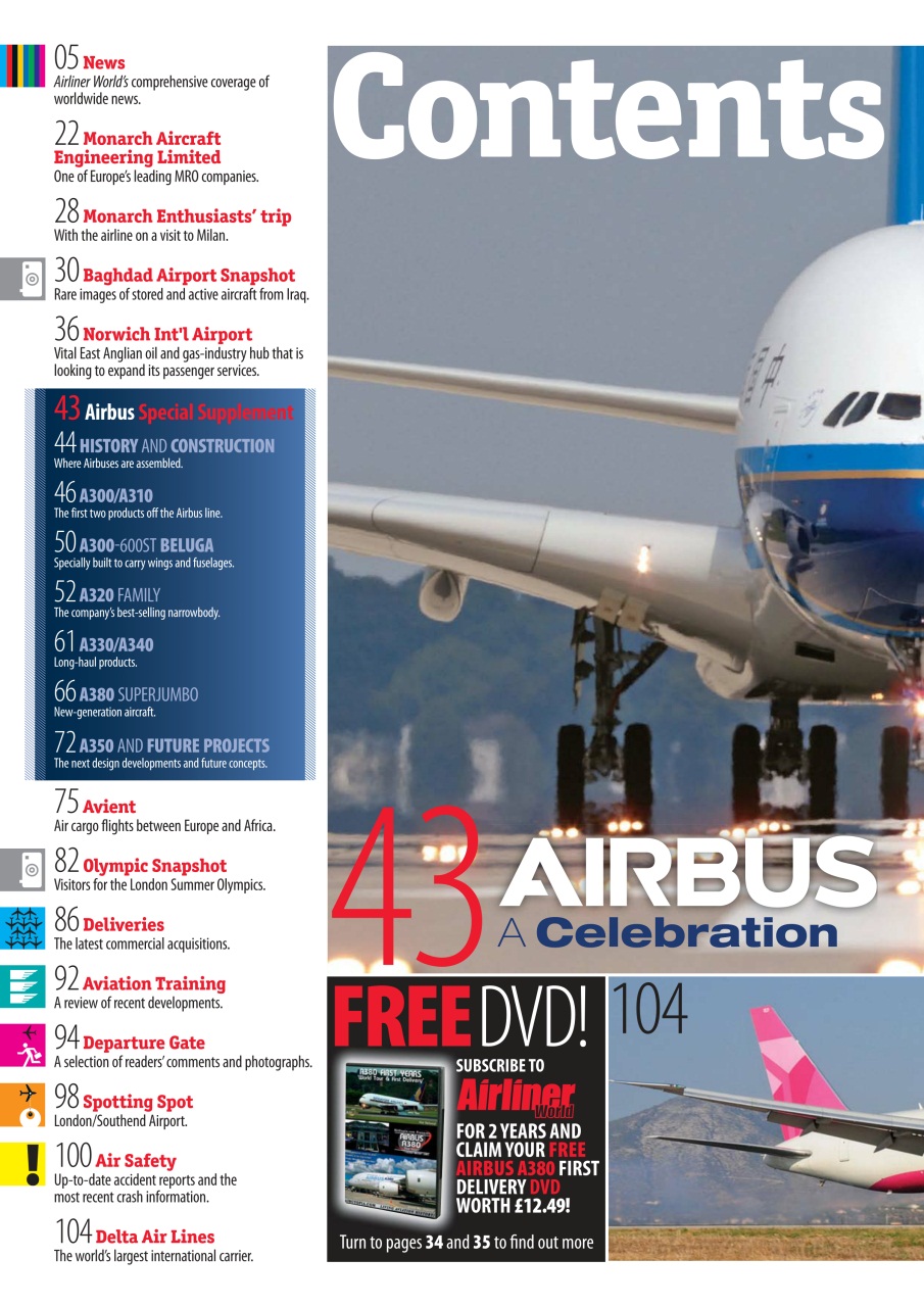 Airliner World Preview Pages