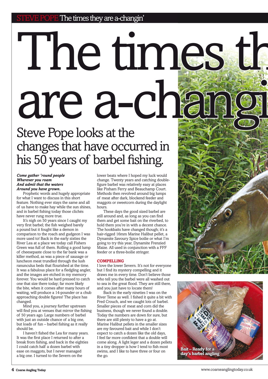Coarse Angling Today Preview Pages