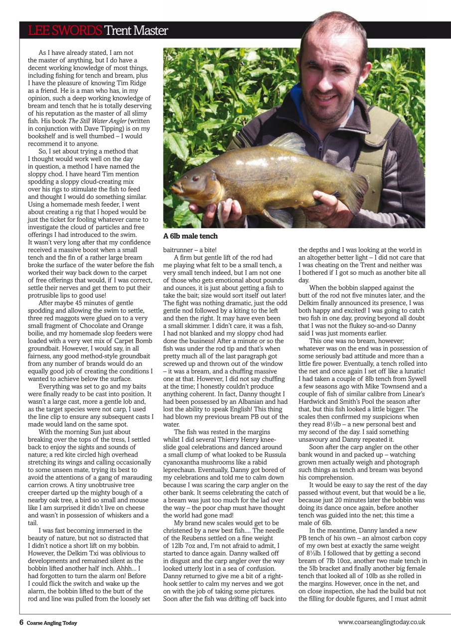 Coarse Angling Today Preview Pages