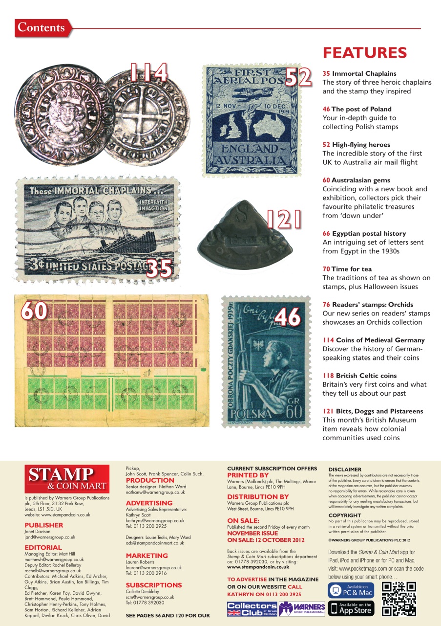 Stamp Collector Preview Pages