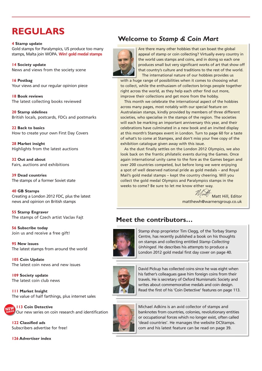 Stamp Collector Preview Pages