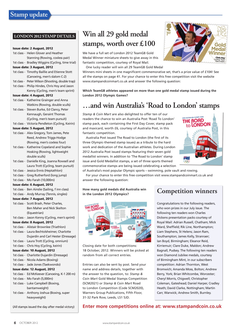 Stamp Collector Preview Pages