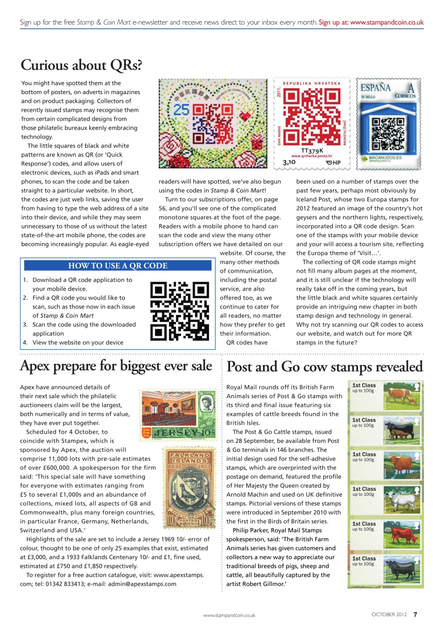 Stamp Collector Preview Pages