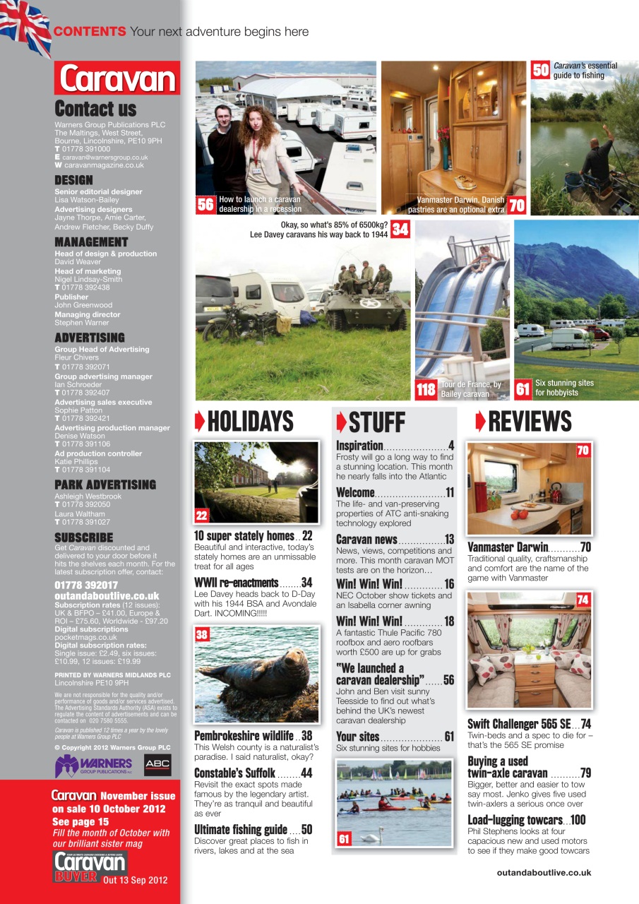 Caravan Magazine Preview Pages