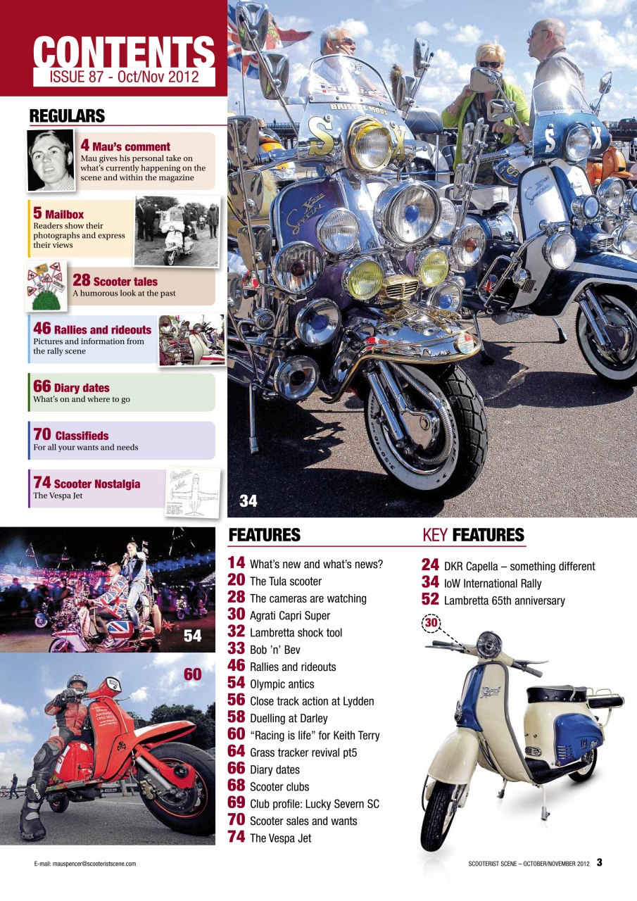 Classic Scooterist Preview Pages