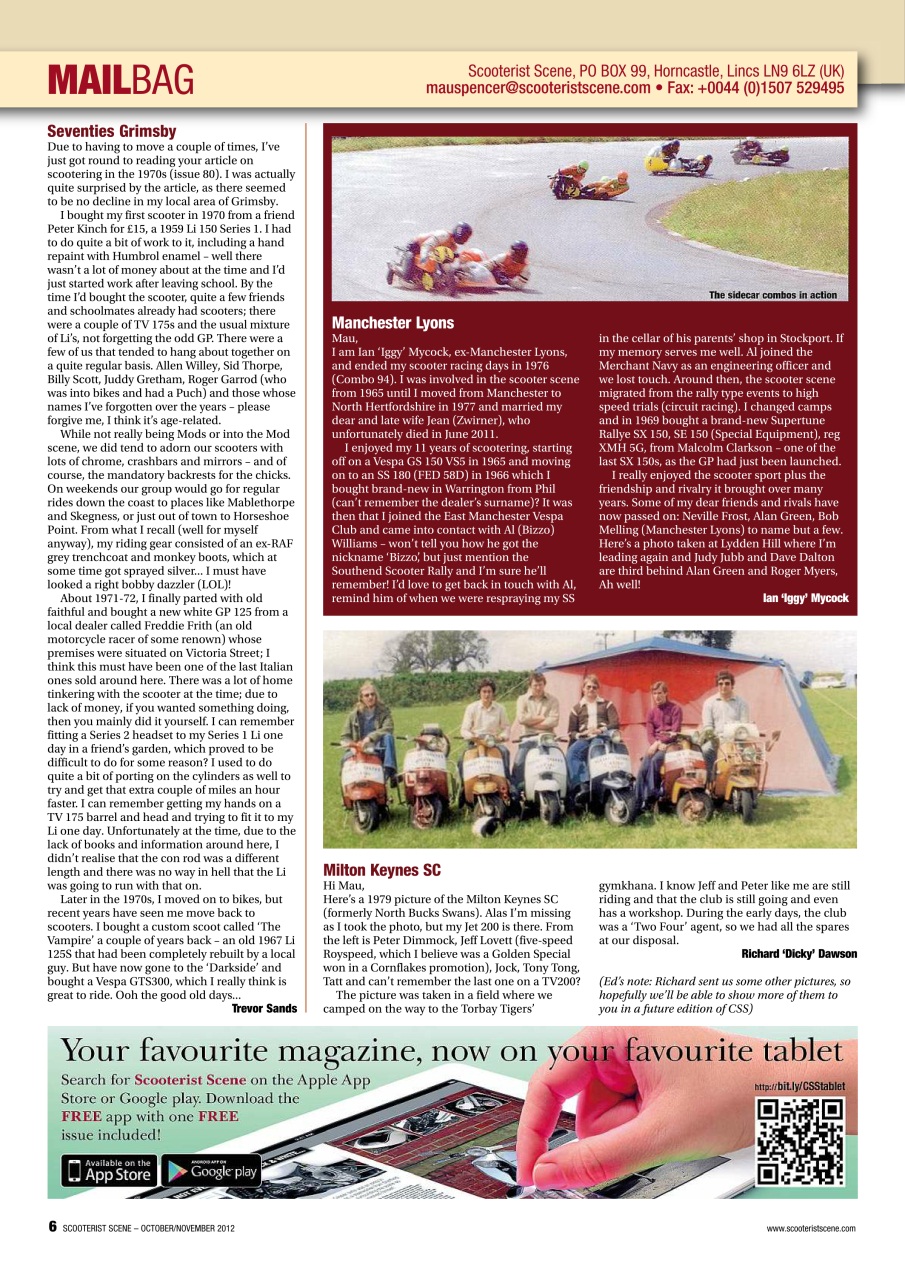 Classic Scooterist Preview Pages