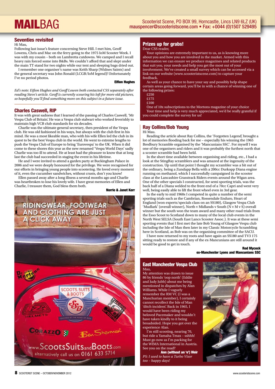 Classic Scooterist Preview Pages