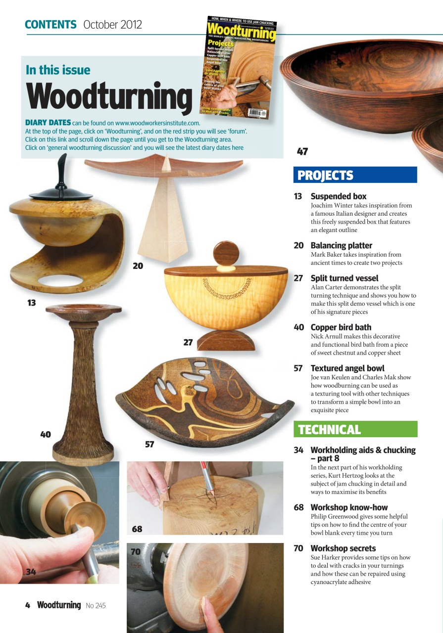 Woodturning Preview Pages