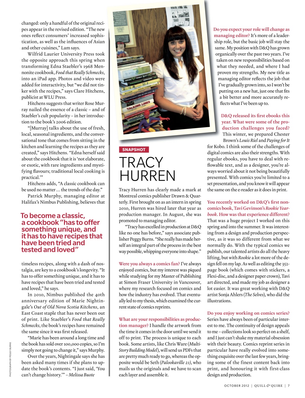 Quill & Quire Preview Pages